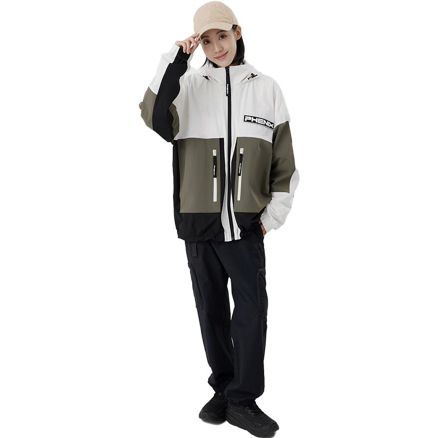 Shop Chaqueta Outdoor Unisex Phenix SP27 Impermeable y Transpirable Verde PEAU2WT48-OL