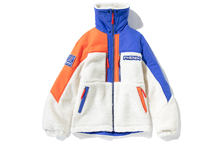 Phenix Unisex Warm Loose Fit Sports Jacket with Turn-Down Collar PCA72KT03