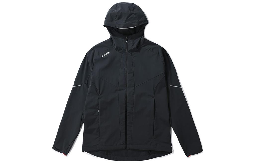 Phenix Urban Series Water-Resistant Windbreaker Jacket Men’s Black PL912WT01