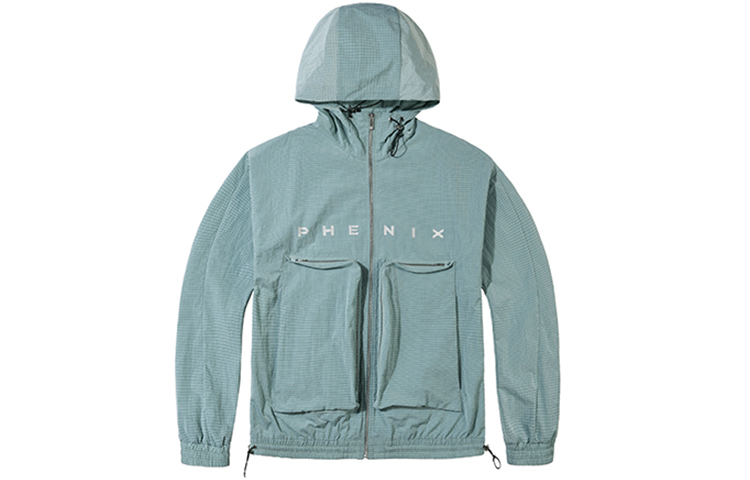 Phenix Waterproof Logo Sports Hoodie Jacket with Large Pocket PCB12WT01