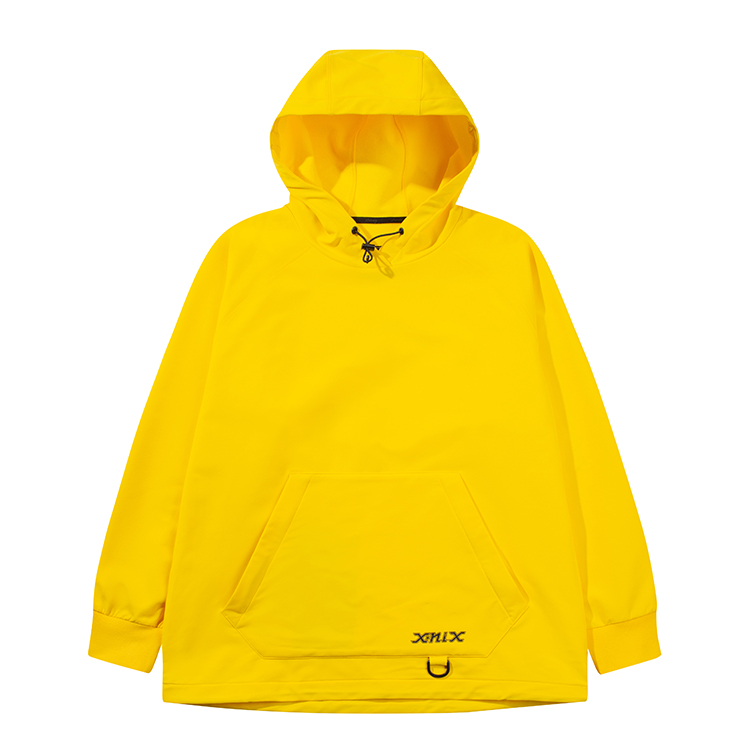 Phenix X-niX Unisex Logo Print Loose Fit Fleece Hoodie PCFU2WT83