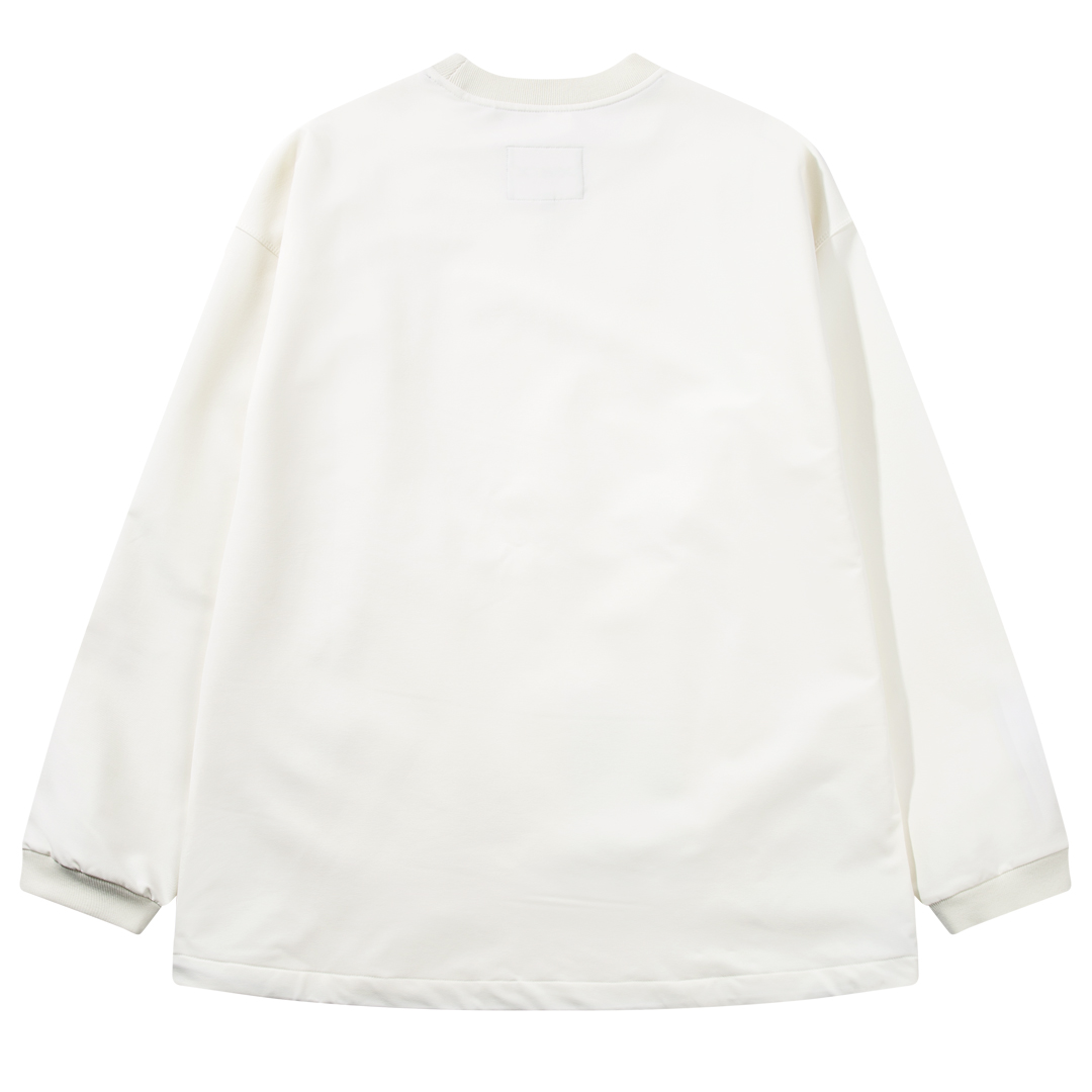 Phenix X-niX Unisex Loose Fit Crewneck Pullover Sweatshirt Long Sleeve Solid Color PCFU2WT82 圖 3