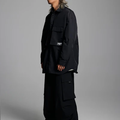 Jaket Phenix X-niX Unisex Anti Air Longgar Warna Polos PCFU2WT80 2