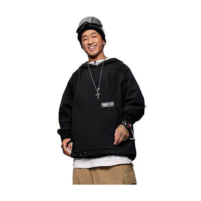 Phenix Zhang Chi X-NIX Series Snowboard Pullover Hoodie Black Edition PCFU2WT84