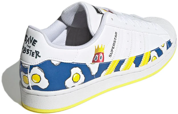 菲利普·科爾伯特 x 愛迪達 Superstar '拯救龍蝦 - 煎蛋' GX7997 Shop 菲利普·科爾伯特 x 愛迪達 Superstar '拯救龍蝦 - 煎蛋' GX7997