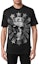 Lookbook Philipp Plein 黑色水晶骷髏短袖T恤 FABC-MTK5638-PJY002N-02
