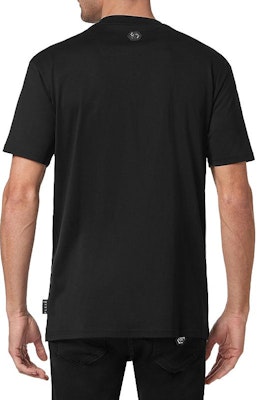 Philipp Plein 黑色水晶骷髏短袖T恤 FABC-MTK5638-PJY002N-02 Shop Philipp Plein 黑色水晶骷髏短袖T恤 FABC-MTK5638-PJY002N-02