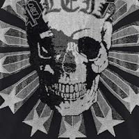 Details for Philipp Plein 黑色水晶骷髏短袖T恤 FABC-MTK5638-PJY002N-02