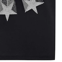 Sizing Philipp Plein 黑色水晶骷髏短袖T恤 FABC-MTK5638-PJY002N-02