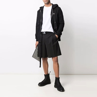 PHILIPP PLEIN 六邊形標誌拉鍊連帽外套 黑色 MJB2156PJO002N02 Lookbook PHILIPP PLEIN 六邊形標誌拉鍊連帽外套 黑色 MJB2156PJO002N02