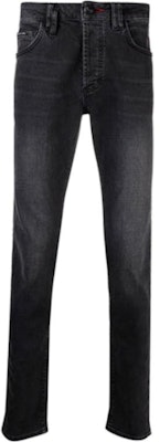 PHILIPP PLEIN 中腰修身牛仔褲附標誌貼片 FAACMDT2551-PDE004N-02 Buy PHILIPP PLEIN 中腰修身牛仔褲附標誌貼片 FAACMDT2551-PDE004N-02