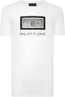 PHILIPP PLEIN Short Sleeve T-Shirt with Logo Print. MTK3030-PJY002N-01 PHILIPP PLEIN Short Sleeve T-Shirt with Logo Print. MTK3030-PJY002N-01