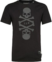 PHILIPP PLEIN Skull Print Crewneck T-Shirt Black P18C-MTK1912-PJY002N-0202 PHILIPP PLEIN Skull Print Crewneck T-Shirt Black P18C-MTK1912-PJY002N-0202