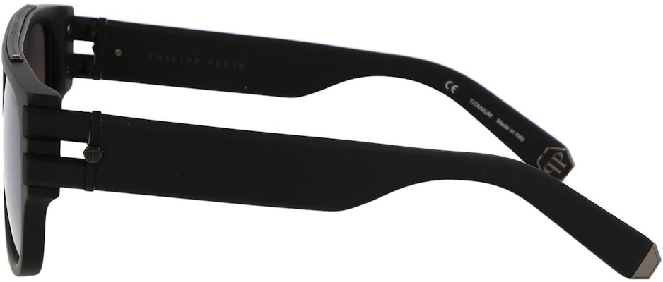 PHILIPP PLEIN 方形太陽眼鏡 黑色 - 時尚獨特 SPP011W703M Shop PHILIPP PLEIN 方形太陽眼鏡 黑色 - 時尚獨特 SPP011W703M