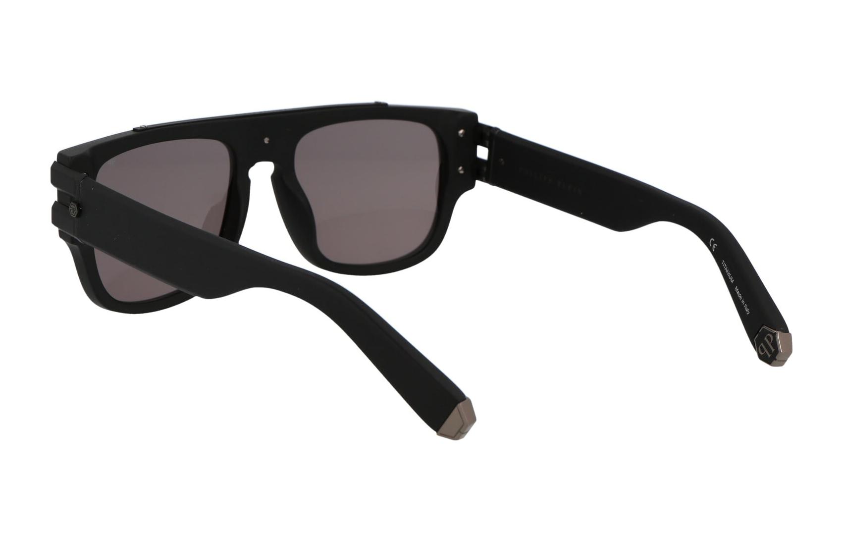 Purchase PHILIPP PLEIN 方形太陽眼鏡 黑色 - 時尚獨特 SPP011W703M