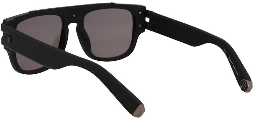 PHILIPP PLEIN 方形太陽眼鏡 黑色 - 時尚獨特 SPP011W703M Purchase PHILIPP PLEIN 方形太陽眼鏡 黑色 - 時尚獨特 SPP011W703M