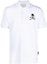 Buy PHILIPP PLEIN 白色刺繡Logo短袖Polo衫 SADC-MTK6876-PTE003N-01