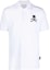 Order PHILIPP PLEIN 白色刺繡Logo短袖Polo衫 SADC-MTK6876-PTE003N-01