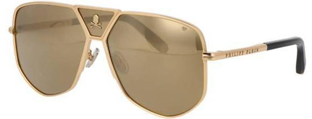 PHILIPP PLEIN 飛行員金色金屬框太陽眼鏡. SPP009V400G Order PHILIPP PLEIN 飛行員金色金屬框太陽眼鏡. SPP009V400G