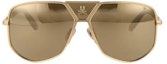 Lookbook PHILIPP PLEIN 飛行員金色金屬框太陽眼鏡. SPP009V400G