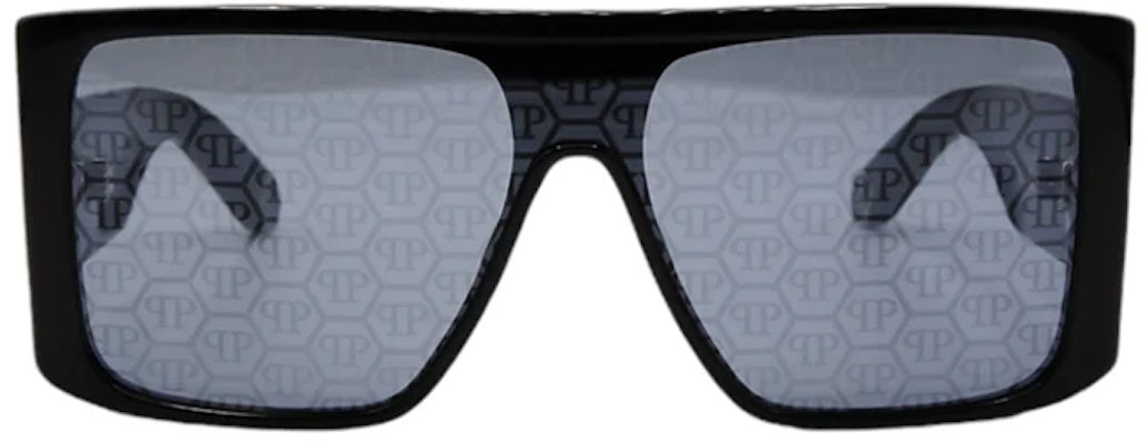 PHILIPP PLEIN 黑色飞行员款太阳镜 男女通用 时尚极简设计 SPP014W700L Lookbook PHILIPP PLEIN 黑色飞行员款太阳镜 男女通用 时尚极简设计 SPP014W700L