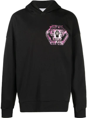 菲利普普莱因黑色印花连帽长袖卫衣 AABC-MJB2846-PJO002N-02 Buy 菲利普普莱因黑色印花连帽长袖卫衣 AABC-MJB2846-PJO002N-02