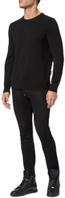 菲利普普莱因 黑色骷髅印花圆领长袖卫衣 SABC-MKO1093-PKN002N-02 Lookbook 菲利普普莱因 黑色骷髅印花圆领长袖卫衣 SABC-MKO1093-PKN002N-02