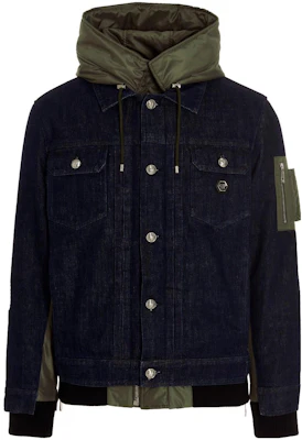 PHILIPP PLEIN Blue Patch Pocket Button-Up Hooded Jacket MRB1740PNY002N14 Buy PHILIPP PLEIN Blue Patch Pocket Button-Up Hooded Jacket MRB1740PNY002N14
