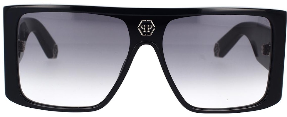 菲利普普兰男士经典方形黑色太阳镜 - 时尚潮流眼镜 SPP014V0700 Lookbook 菲利普普兰男士经典方形黑色太阳镜 - 时尚潮流眼镜 SPP014V0700