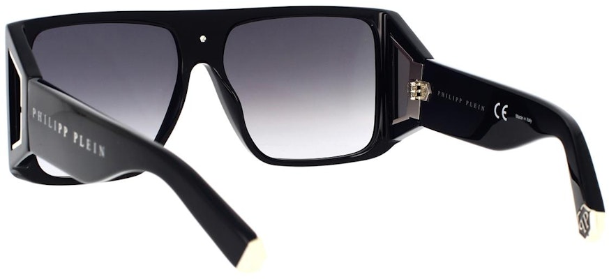 菲利普普兰男士经典方形黑色太阳镜 - 时尚潮流眼镜 SPP014V0700 Shop 菲利普普兰男士经典方形黑色太阳镜 - 时尚潮流眼镜 SPP014V0700