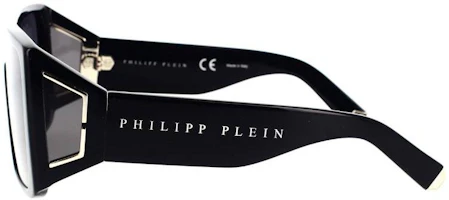 Purchase PHILIPP PLEIN 經典黑色方形太陽眼鏡 男士時尚潮流眼鏡 SPP014V0700