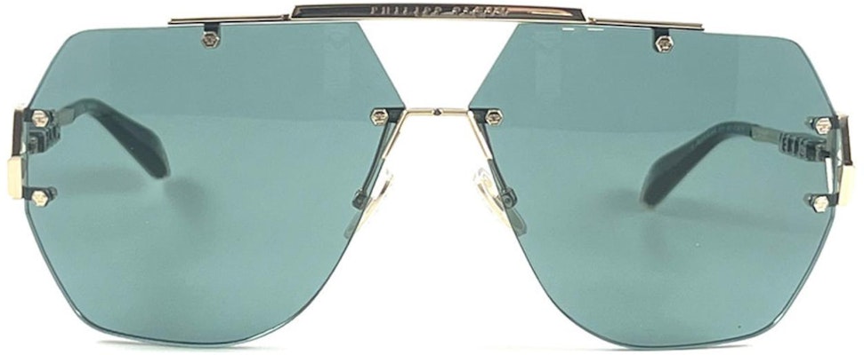 PHILIPP PLEIN未來感綠鏡片不規則框設計男女太陽眼鏡。 SPP111660340 Lookbook PHILIPP PLEIN未來感綠鏡片不規則框設計男女太陽眼鏡。 SPP111660340