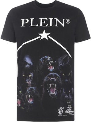 필립 플레인 FW21 애니멀 레터 프린트 크루넥 티셔츠 블랙 MTK5104-PJY002N-02 Buy 필립 플레인 FW21 애니멀 레터 프린트 크루넥 티셔츠 블랙 MTK5104-PJY002N-02