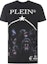 Buy 필립 플레인 FW21 애니멀 레터 프린트 크루넥 티셔츠 블랙 MTK5104-PJY002N-02