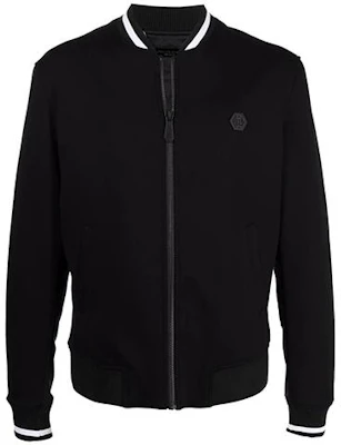 PHILIPP PLEIN FW21 男款黑色標誌袖棒球外套 MRB1713PTE003N-02 Buy PHILIPP PLEIN FW21 男款黑色標誌袖棒球外套 MRB1713PTE003N-02