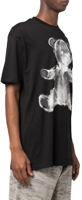 PHILIPP PLEIN FW22 黑色動物印花圓領T恤 FABC-MTK5612-PJY002N-02 Purchase PHILIPP PLEIN FW22 黑色動物印花圓領T恤 FABC-MTK5612-PJY002N-02