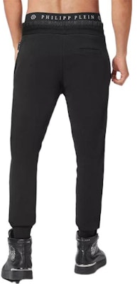Philipp Plein FW22 黑色慢跑運動褲 素色休閒風格 FABC-MJT2043-PJY002N-02 Shop Philipp Plein FW22 黑色慢跑運動褲 素色休閒風格 FABC-MJT2043-PJY002N-02
