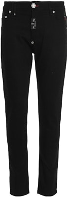 PHILIPP PLEIN FW22 Celana Jeans Hitam Slim Fit Straight Leg Denim MDT3110PDE004N15GD Buy PHILIPP PLEIN FW22 Celana Jeans Hitam Slim Fit Straight Leg Denim MDT3110PDE004N15GD