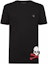 Order PHILIPP PLEIN FW22 Kaos Hitam Skull Print Patch. P20C-MTK4458-PJO002N-02