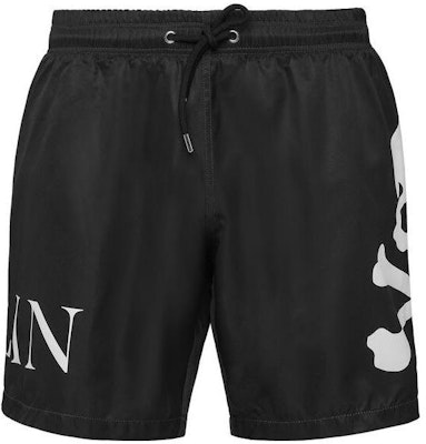 PHILIPP PLEIN FW22 Celana Pendek Kasual Logo Skull Cetak Hitam. PABC-MMT0312-PTE003N-02 Order PHILIPP PLEIN FW22 Celana Pendek Kasual Logo Skull Cetak Hitam. PABC-MMT0312-PTE003N-02