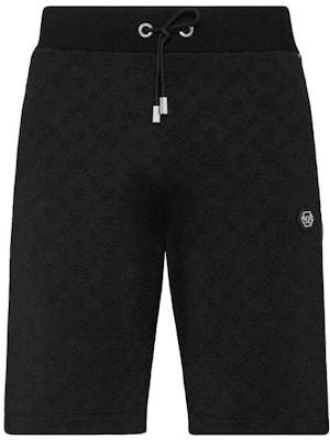 PHILIPP PLEIN FW22 純色抽繩休閒短褲 PAAC-MJT1807-PJO002N-02 Order PHILIPP PLEIN FW22 純色抽繩休閒短褲 PAAC-MJT1807-PJO002N-02