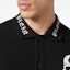 Details for PHILIPP PLEIN FW23 黑色骷髅印花短袖纽扣式 Polo 衫. SADC-MTK6876-PTE003N-02