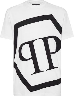 PHILIPP PLEIN Kaos Pria Putih Crewneck Logo Grafis Print Casual PAAC-MTK5509-PJO002N-01 Buy PHILIPP PLEIN Kaos Pria Putih Crewneck Logo Grafis Print Casual PAAC-MTK5509-PJO002N-01