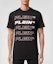 Sizing PHILIPP PLEIN 男士標誌圖案印花圓領休閒T恤 PAAC-MTK5507-PJO002N-01