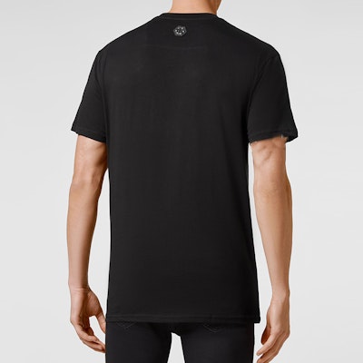 PHILIPP PLEIN 男士標誌圖案印花圓領休閒T恤 PAAC-MTK5507-PJO002N-01 Cheap PHILIPP PLEIN 男士標誌圖案印花圓領休閒T恤 PAAC-MTK5507-PJO002N-01