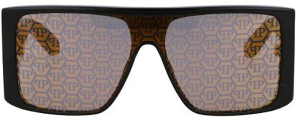 PHILIPP PLEIN 黑色不規則造型太陽眼鏡 男女情侶款 SPP014W 700G Lookbook PHILIPP PLEIN 黑色不規則造型太陽眼鏡 男女情侶款 SPP014W 700G