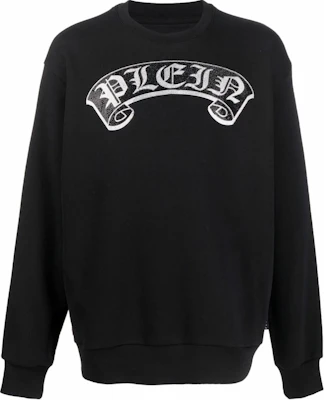 PHILIPP PLEIN 黑色LOGO印花圆领长袖男女款卫衣 PABC-UJO0031-PJO002N PABC-UJO0031-PJO002N-BLACK Buy PHILIPP PLEIN 黑色LOGO印花圆领长袖男女款卫衣 PABC-UJO0031-PJO002N PABC-UJO0031-PJO002N-BLACK
