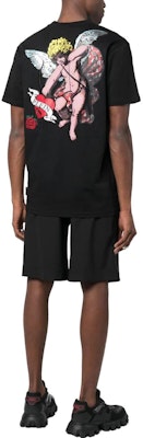 PHILIPP PLEIN 男士徽標印花短袖T恤。 PACC-MTK6277-PJY002N-02 Purchase PHILIPP PLEIN 男士徽標印花短袖T恤。 PACC-MTK6277-PJY002N-02