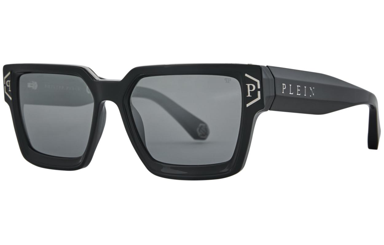 Sizing PHILIPP PLEIN 奢華方形太陽眼鏡 男女通用 極簡時尚風格. SPP005M57700X