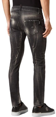 Jeans Negros Lavados Slim Fit de Talle Medio para Hombre PHILIPP PLEIN AACC-MDT3655-PDE004N-1AG Purchase Jeans Negros Lavados Slim Fit de Talle Medio para Hombre PHILIPP PLEIN AACC-MDT3655-PDE004N-1AG
